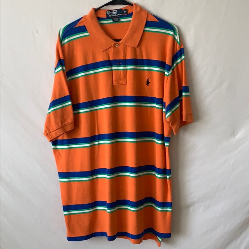 Men vintage Ralph Lauren polo shirt size XL